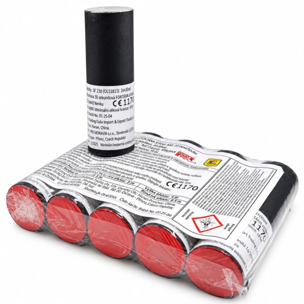 Fontanna iskier 2m 30s Pyro Moravia SF230